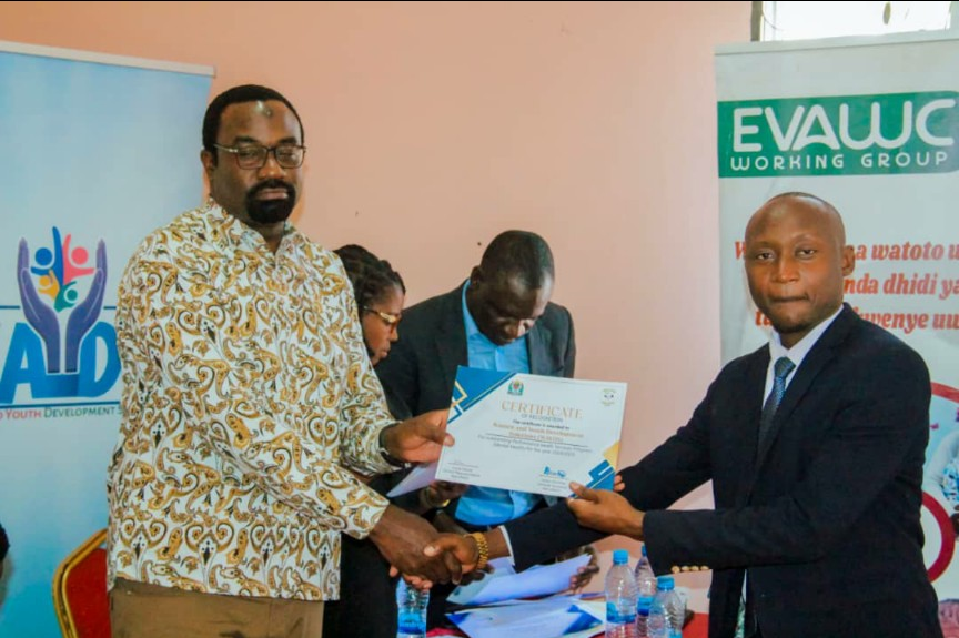 Recognition of Leadership: WAYDS Tanzania’s Executive Director Honored for Contributions to Mental Health Advancement